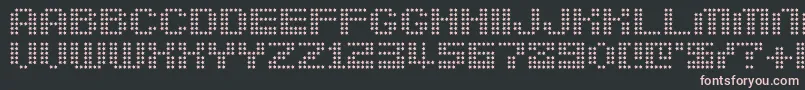 berirg   Font – Pink Fonts on Black Background