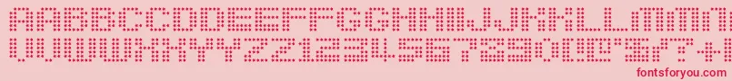fuente berirg   – Fuentes Rojas Sobre Fondo Rosa