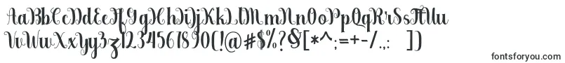Шрифт berkarya – рукописные шрифты