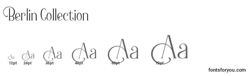 Berlin Collection Font Sizes