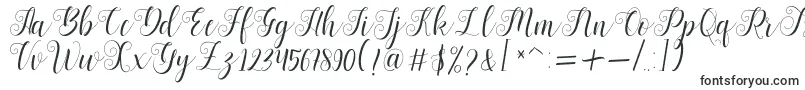 Bertiga   sample Font – Circus Fonts
