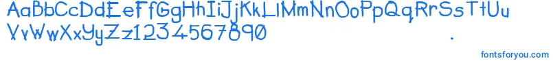 Berus Rambut Kuda Font – Blue Fonts