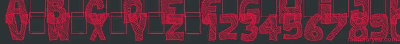 Best Prices Font – Red Fonts on Black Background