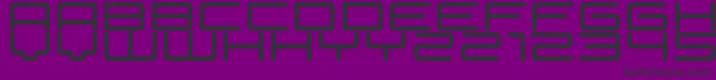 betelgeuse Font – Black Fonts on Purple Background