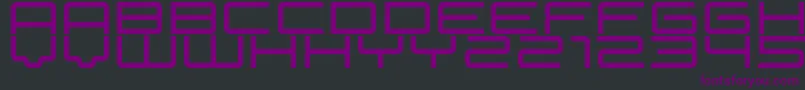 betelgeuse Font – Purple Fonts on Black Background