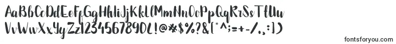 BETTALIA-fontti – Kalligrafiafontit