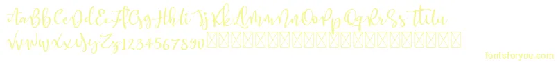 Better Memories demo Font – Yellow Fonts