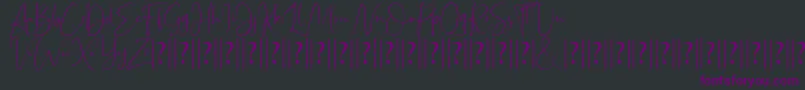 Bettrish Dafont Font – Purple Fonts on Black Background