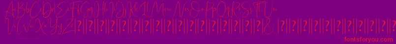 More about Bettrish Dafont Font Bettrish Dafont Font – Red Fonts on Purple Background