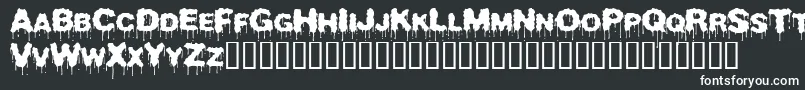 Beurk    Font – White Fonts on Black Background