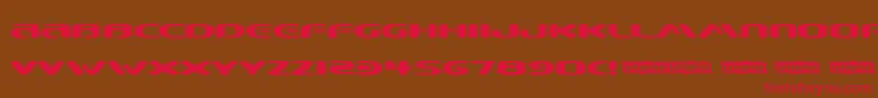 BEWARE   Font – Red Fonts on Brown Background