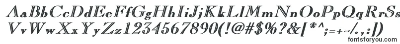 LaraBoldItalic-fontti – suunnittelijafontit