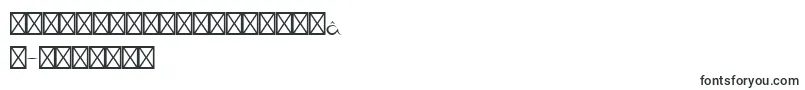 フォントBico de pena   Regular – ヘブライ文字