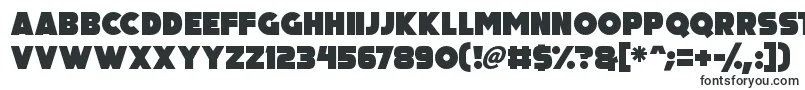 Big Black Bear-fontti – Ilman serifejä olevat fontit