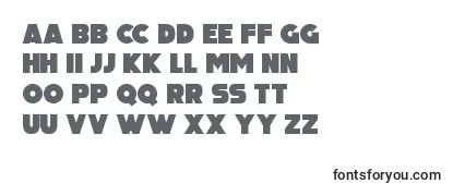 Review of the Big Black Bear Font