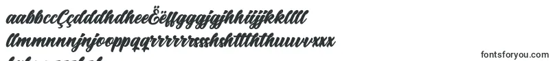 Big Blue Bold-Schriftart – nyanja Schriften