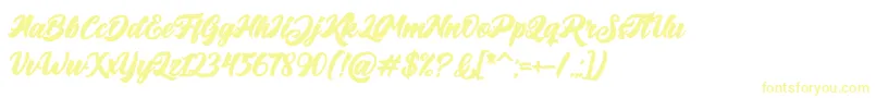 Big Blue Bold Font – Yellow Fonts