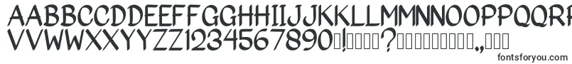 Шрифт Big Marker – шрифты кистью