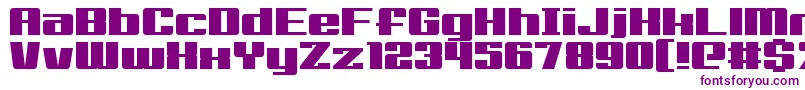 Big Old Boldy Font – Purple Fonts