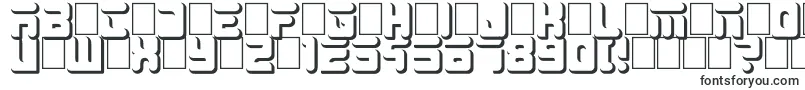 Big White Font – Techno Fonts