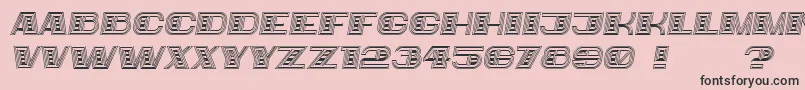 Подробнее о шрифте Bigger Italic Шрифт Bigger Italic – чёрные шрифты на розовом фоне