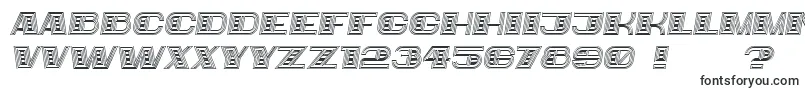 Bigger Italic Font – Three-Dimensional Fonts