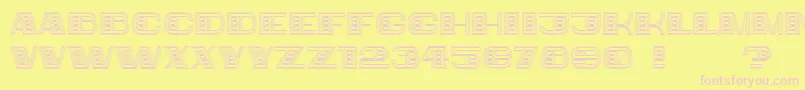 Bigger Font – Pink Fonts on Yellow Background