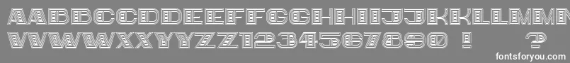 フォントBigger – 灰色の背景に白い文字