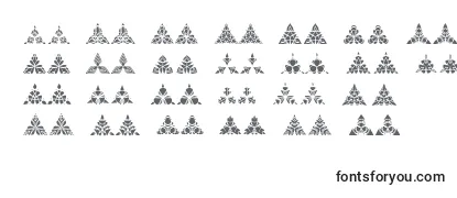 BIGILIW Patterns Font