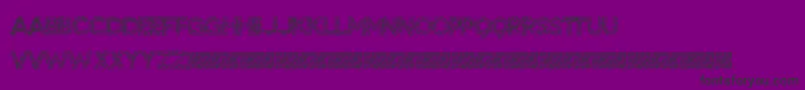BigTangle Font – Black Fonts on Purple Background
