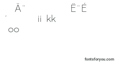 Biko Light Restricted font – macedonian Fonts
