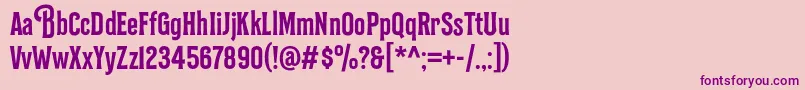 More about BilcaseDemo Demo Font BilcaseDemo Demo Font – Purple Fonts on Pink Background