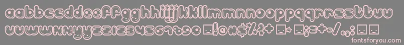 Weitere Informationen zur BILLD -Schriftart BILLD -Schriftart – Rosa Schriften auf grauem Hintergrund