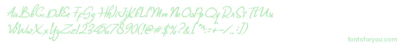 Billea Quin 1 Font – Green Fonts