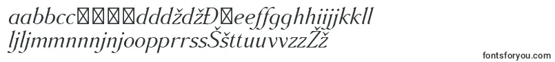 Accanthisadfstdno2Italic-fontti – kroatian fontit