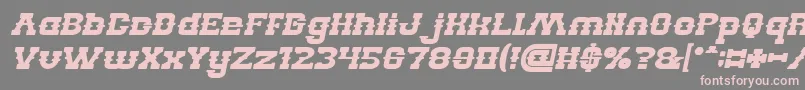 Подробнее о шрифте BILLY THE KID Bold Italic Шрифт BILLY THE KID Bold Italic – розовые шрифты на сером фоне