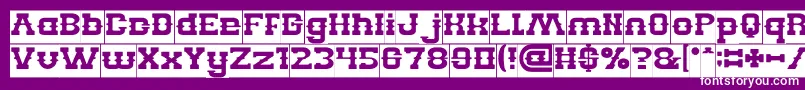 More about BILLY THE KID Inverse Font BILLY THE KID Inverse Font – White Fonts on Purple Background
