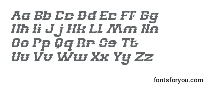 BILLY THE KID Italic Font
