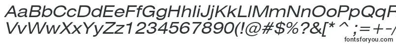 HeliosextItalic Font – Fonts for Adobe Reader