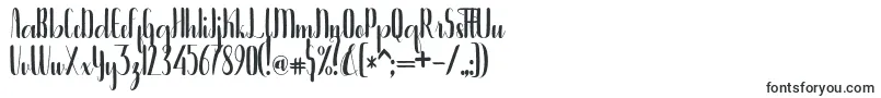 Шрифт Bintanghu – шрифты для цитат
