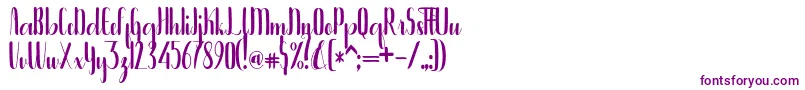 Bintanghu Font – Purple Fonts