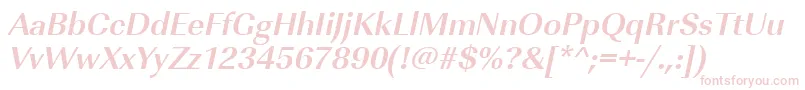 UrwimperialtBoldOblique Font – Pink Fonts
