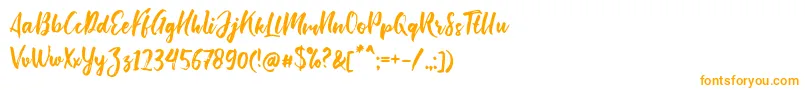 Police Bishella Script – polices orange