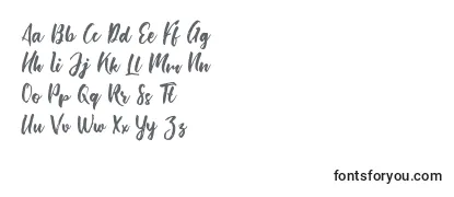 Bishella Script Font