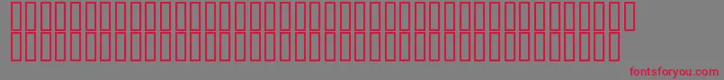bitchcakes Font – Red Fonts on Gray Background