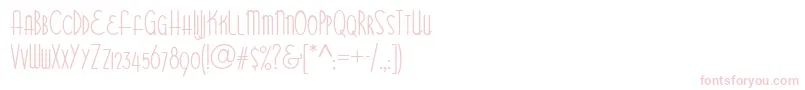 Bittersweet NF Font – Pink Fonts on White Background