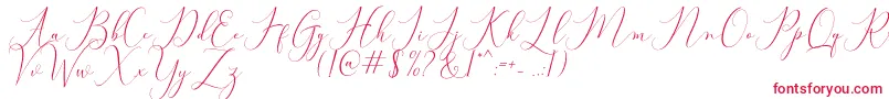 fuente Bitthai Script – Fuentes Rojas