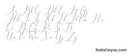 Schriftart Bitthai Script