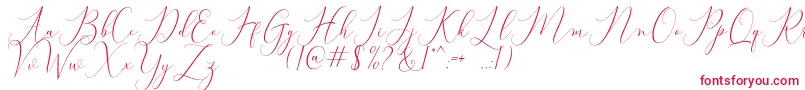 fuente Bitthai Script – Fuentes Rojas