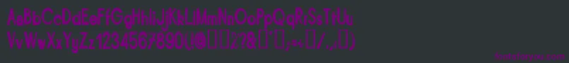 BITUN    Font – Purple Fonts on Black Background